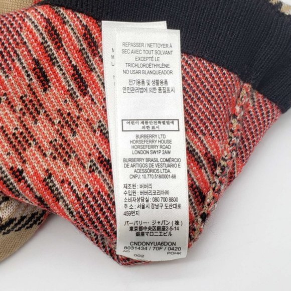 Burberry Vintage Check Jacquard Wool Dress Kids - Picture 11 of 15